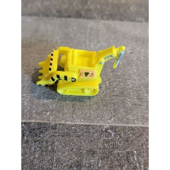 Mini Spin Master 2015 bulldozer Paw Patrol Disney yellow construction toy figure - Picture 2 of 5